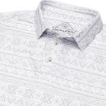 Burlebo Performance Polo Grey Aztec
