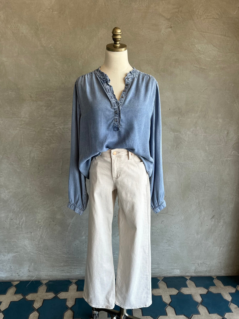 Dear John Chatra Top Denim