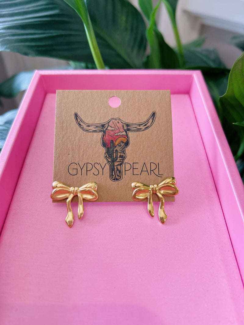 Harlie Bow Earrings