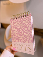 Large Chunky Notepad - Lilac Groovy Floral