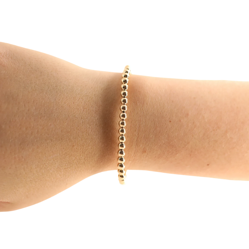 BB Gold Beaded Bracelet