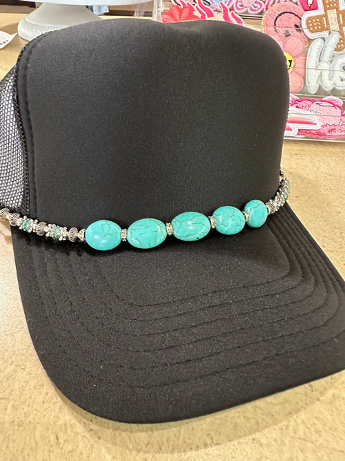 Natural Gems Hat Chain