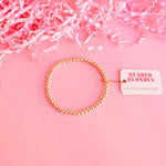 BB Gold Beaded Bracelet
