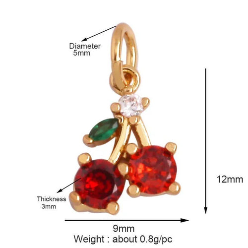 Mini Cherries Charm