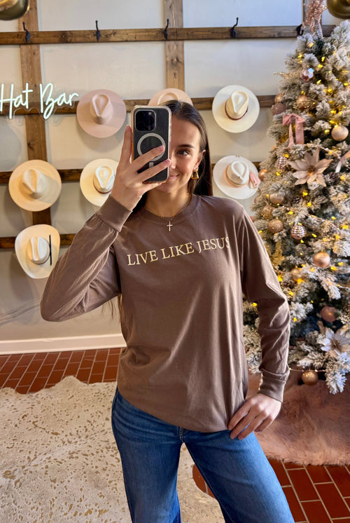 Live Like Jesus Long Sleeve Tee