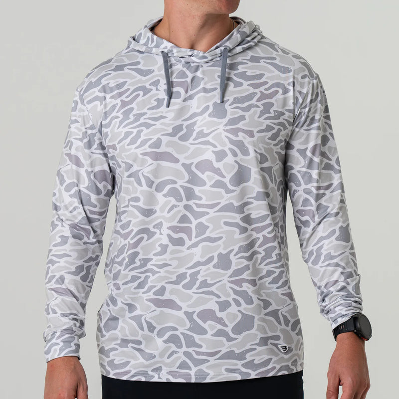 Burlebo Performance Hoodie White Camo