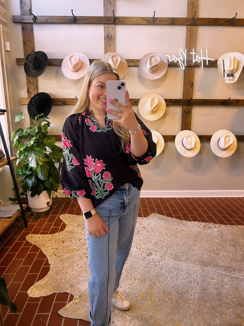 Destiney Floral Top