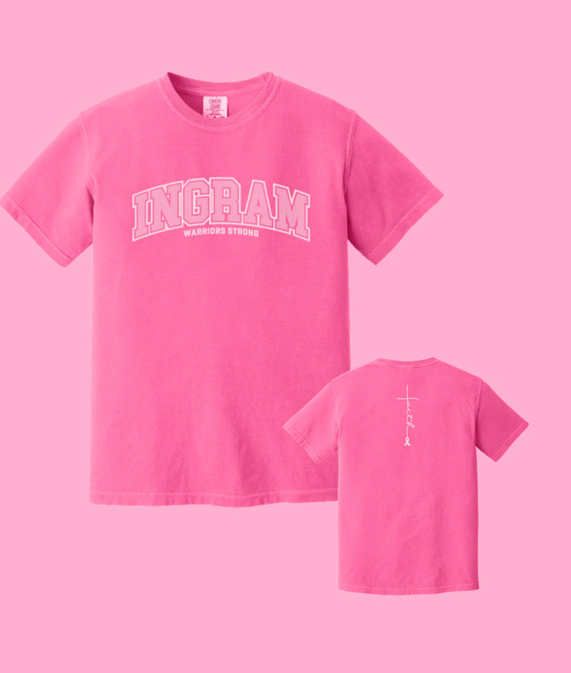 Warriors Pink Out Spirit Tees — PREORDER