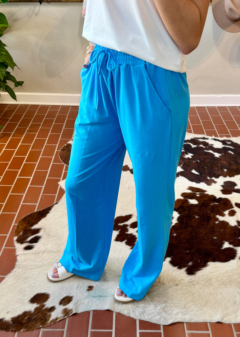Another Love Quincy Pants Malibu Blue