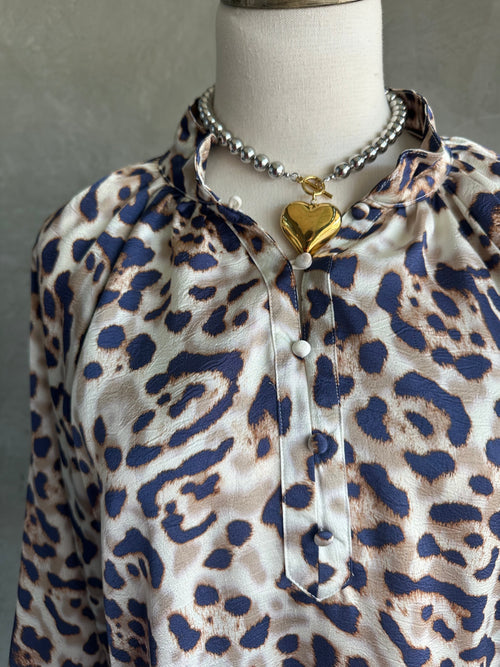 Lauren Leopard Top