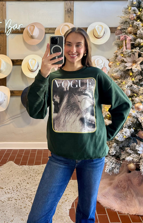 Vogue Santa Sweatshirt
