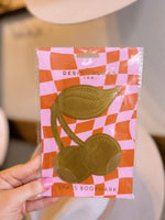 Brass Bookmark - Cherries