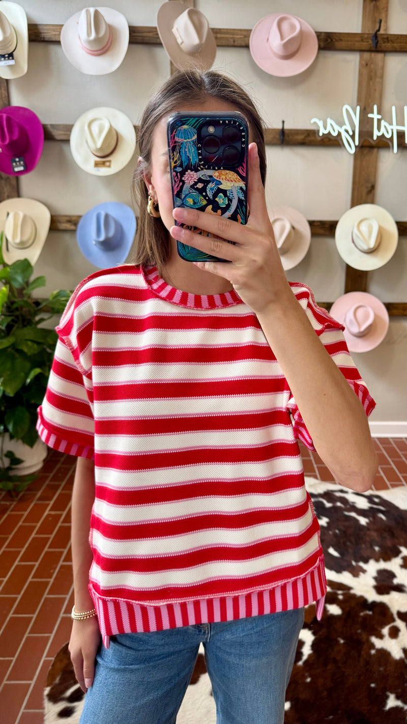 Jessica Color Block Top