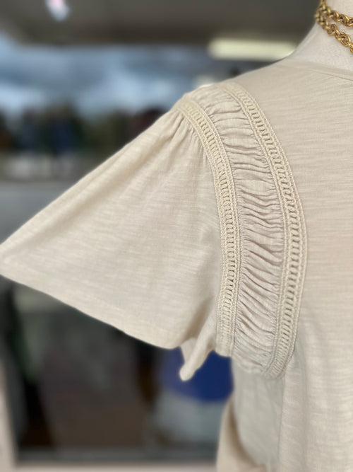 Another Love Francie Oyster Top