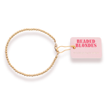 BB 3mm Clasp Gold Bracelet