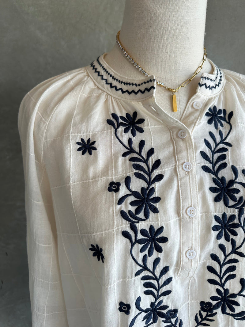 Dear John Ella Whitecap Top