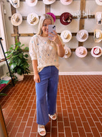 Another Love Julia Cream Top