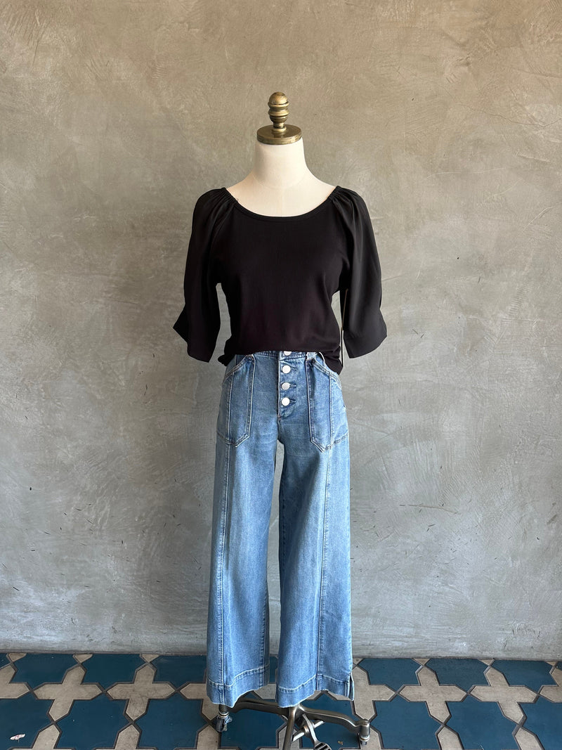 Another Love Era Top Black