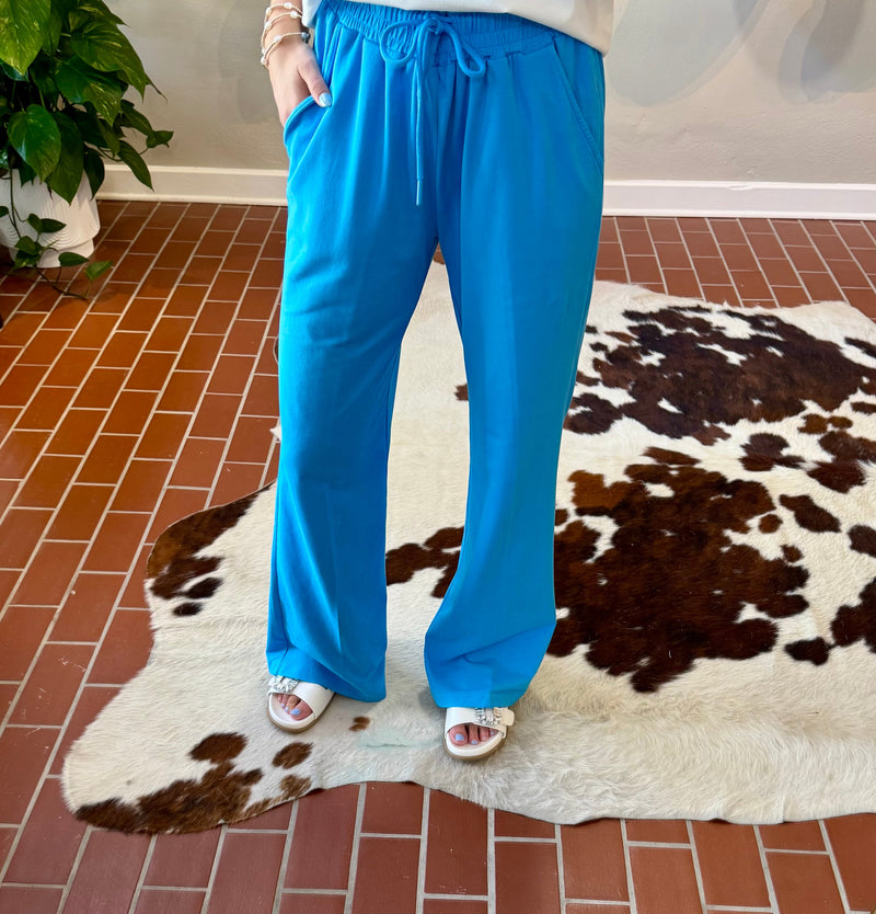 Another Love Quincy Pants Malibu Blue