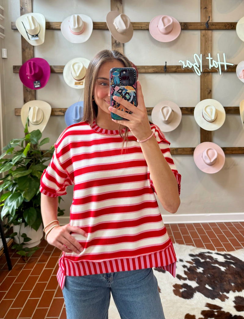 Jessica Color Block Top