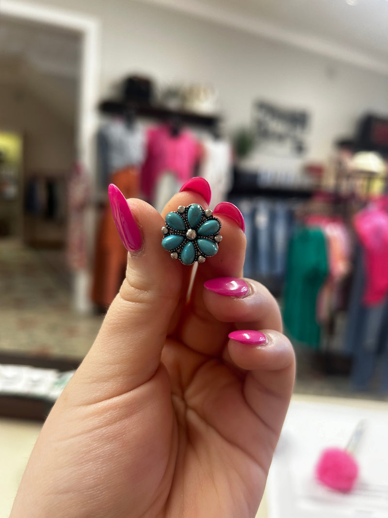 Turquoise hat pins