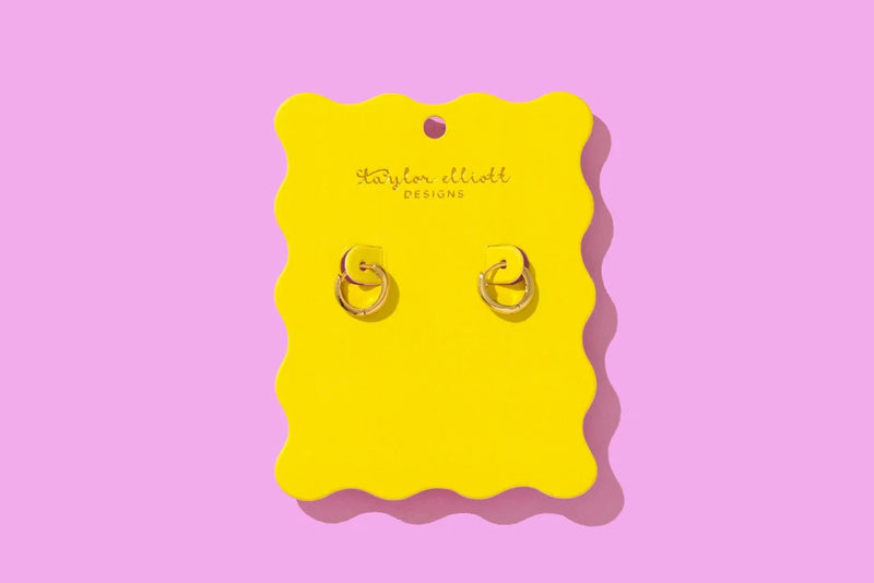 Julia Huggie Earrings