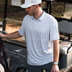 Burlebo Performance Polo Grey Aztec