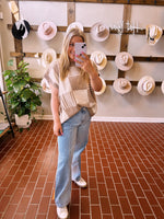 Brown sugar sweater vest