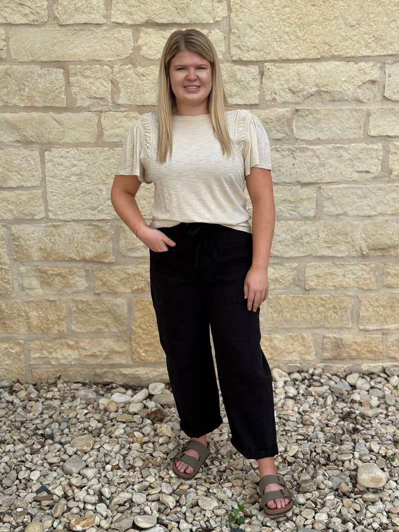 Another Love Francie Oyster Top