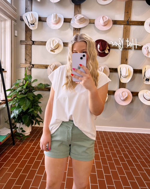 Dear John North Hampton Iceberg Green Shorts
