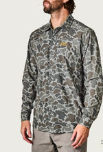 Marsh Wear Lenwood Dark Green Mallard Camo Shirt