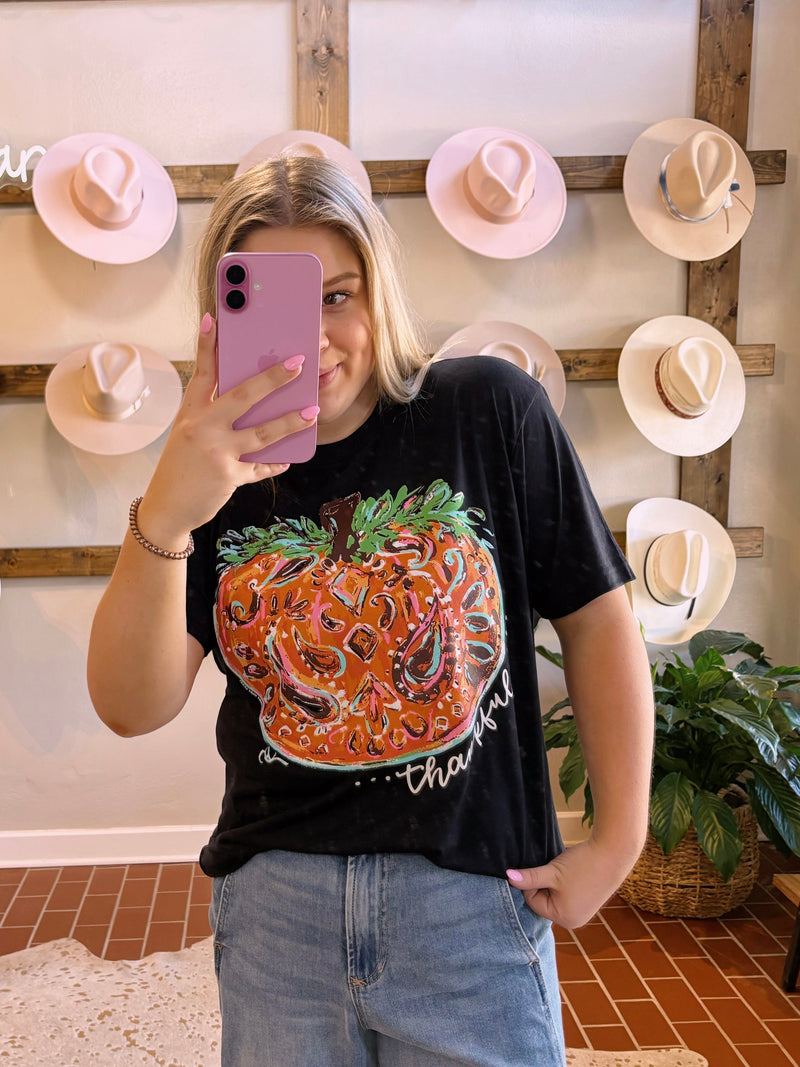 Callie Ann Stelter Thankful Pumpkin Tee
