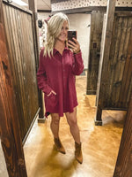 Marsala Dress