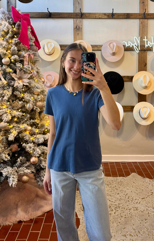 Dear John Unity Top Indigo