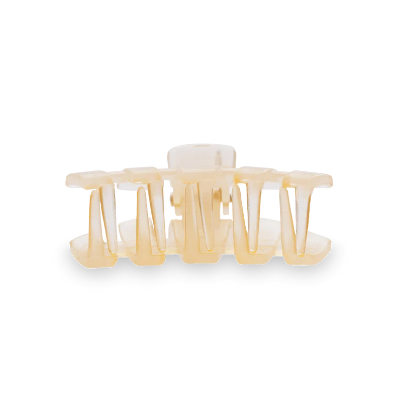 TeleTies Classic Claw Clip Tiny - Almond Beige