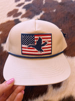 American Flag Duck Hat