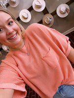 Ribbed Pocket Tee