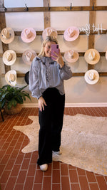 Dear John Hilary Top Black