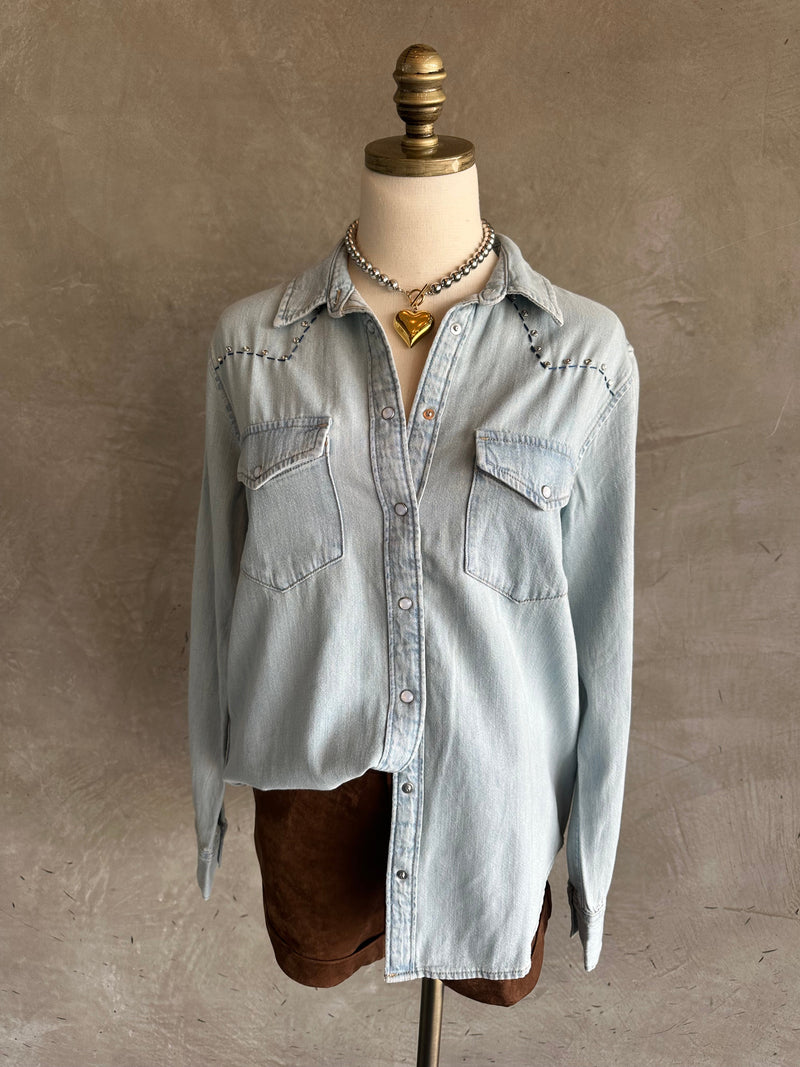 Denim Chambray Shirt