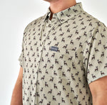 Burlebo Performance Button Up - Whitetail Deer