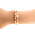BB Pearl Poppi Gold Bracelet