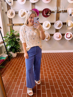 Another Love Julia Cream Top