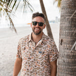 Burlebo Venado Camo Performance Button Up