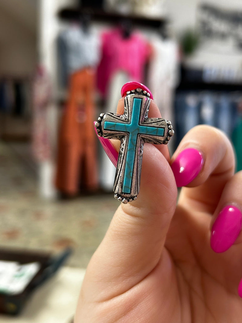 Turquoise hat pins