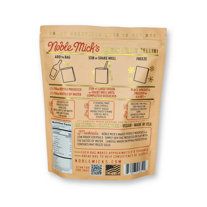Noble Micks Frozen Cocktail mix