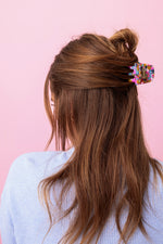 Rainbow Claw Clip