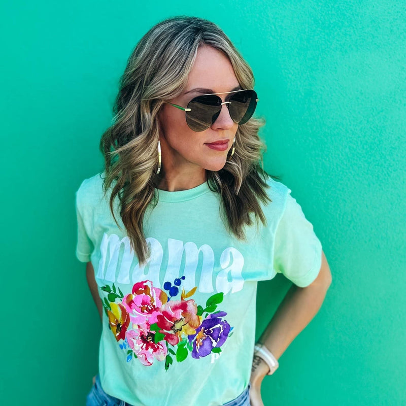 Floral Mama Tee