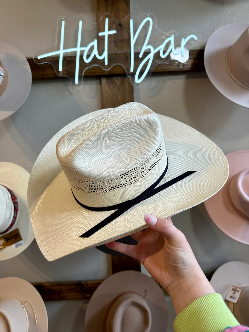 Bangora Straw Western Cowboy Hat- Style Bozeman