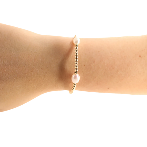 BB Pearl Poppi Gold Bracelet