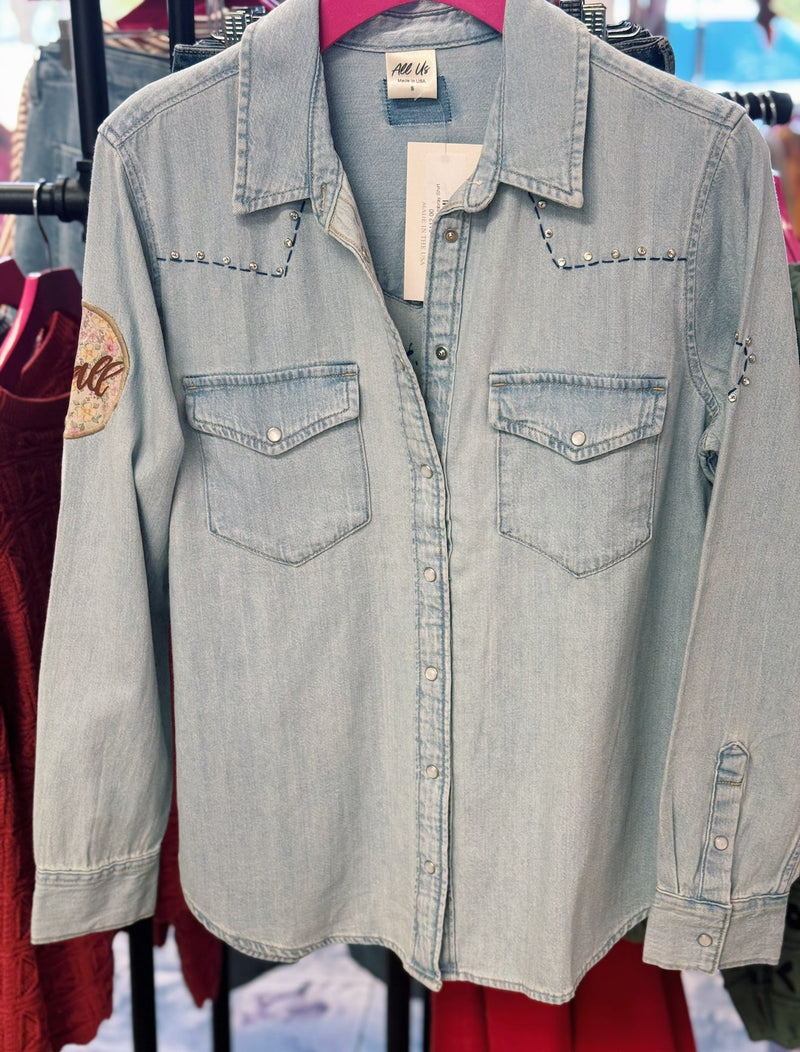 Denim Chambray Shirt